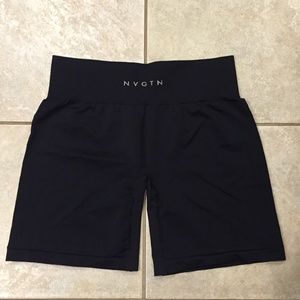 NVGTN Navigation Seamless Black Shorts